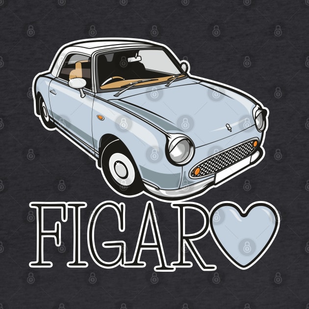 Nissan Figaro by Jamie Lee Art